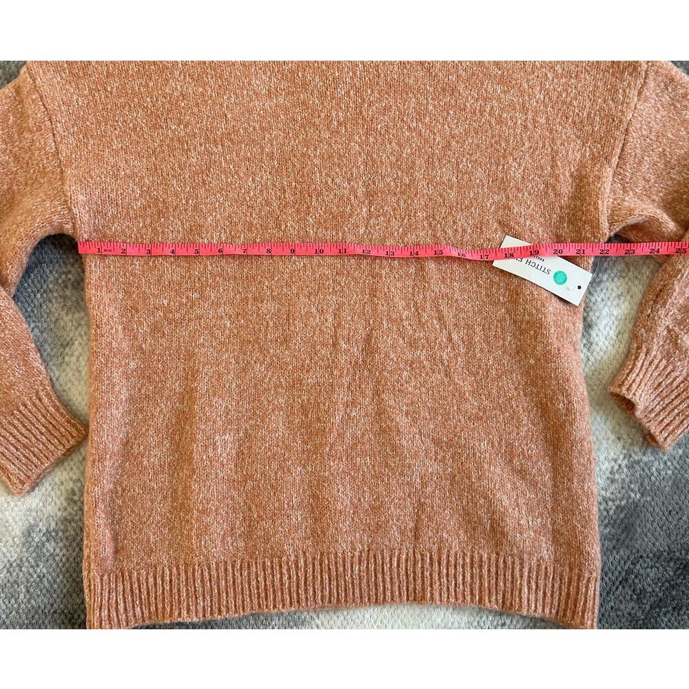 Stitch Fix Pink Clover Etienne Long Sleeve Blush Pink Pullover Sweater Size XL - Picture 12 of 14